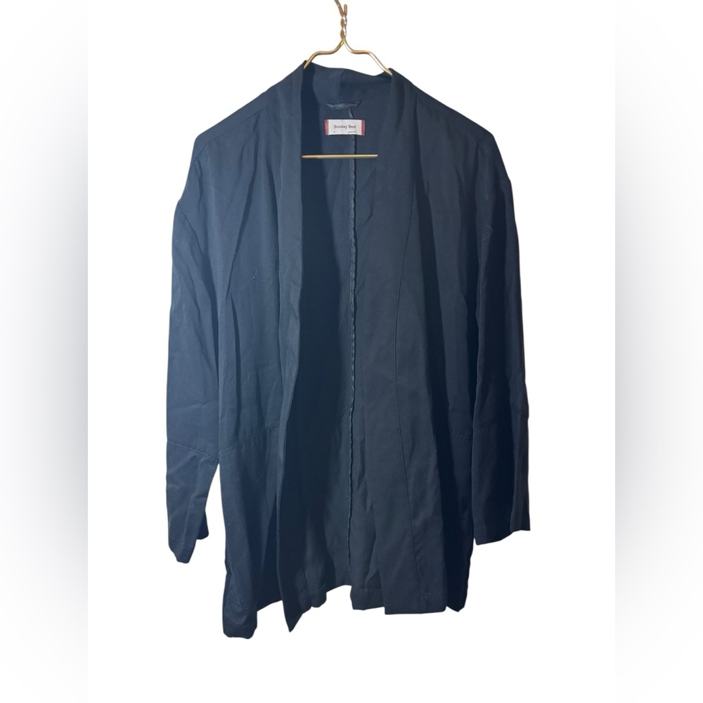SUNDAY BEST | black cardigan jacket small